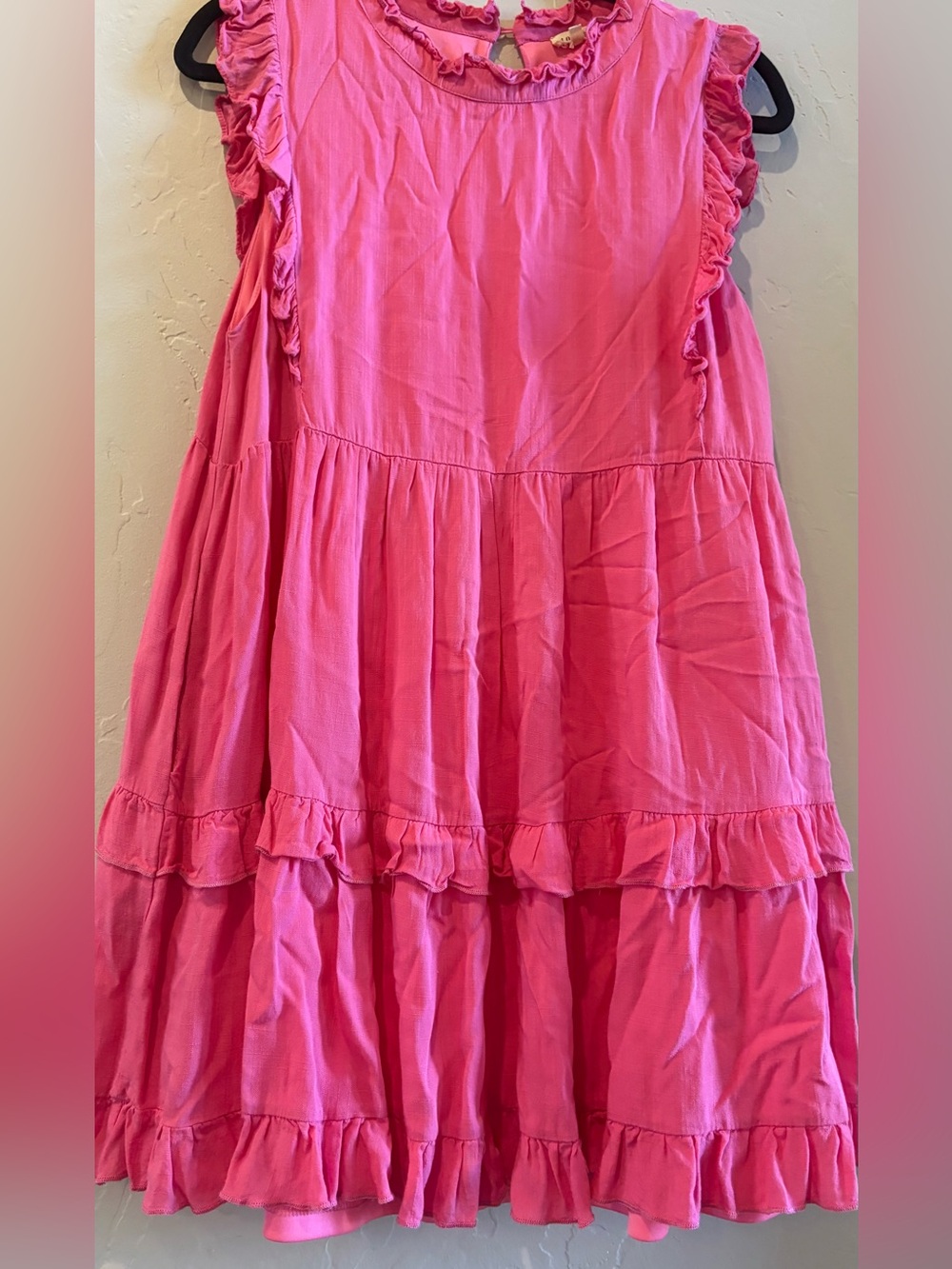 Pink Ruffle Tiered Bottoms - Brand